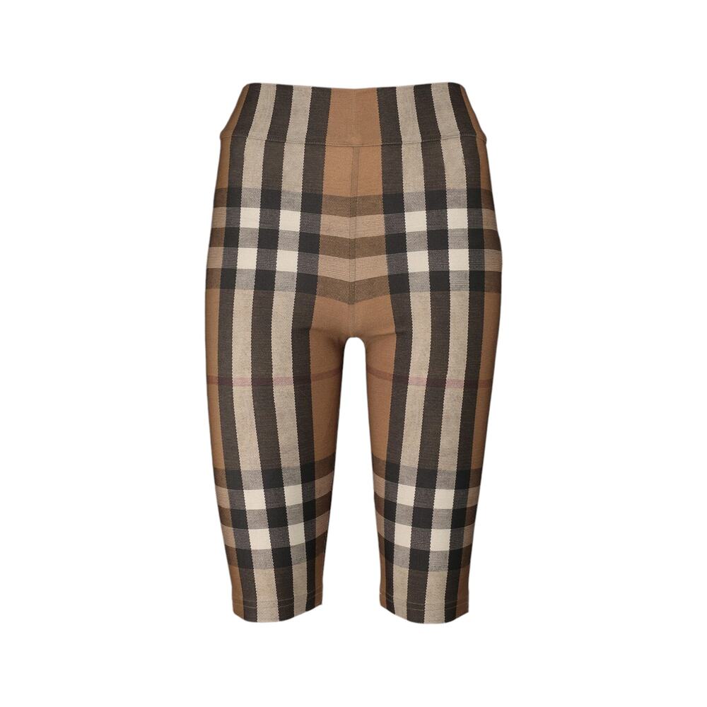 BURBERRY Andrea Check Biker Short XS - Picture 1 of 13